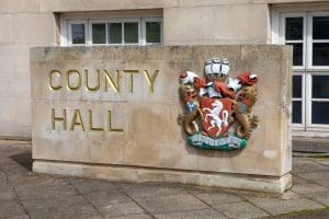Kent County Council county hall grounds