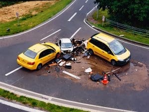 Traffic Accident Closes Four Elms Roundabout in Wainscott