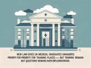 New Law Gives UK Medical Graduates Priority for Training Places – But Questions Remain Over Implementation
