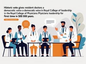 Historic Vote Gives Resident Doctors a Democratic Voice in Royal College of Physicians Leadership for First Time in 500 Years