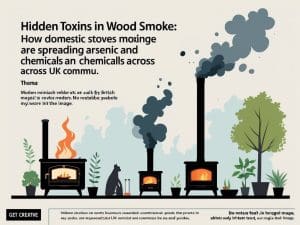 Hidden Toxins in Wood Smoke: How Domestic Stoves Are Spreading Arsenic and Chemicals Across UK Communities