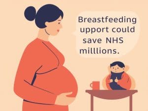 Targeted breastfeeding support could save NHS millions, new BMJ study reveals