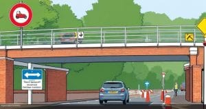 Tonbridge footbridge to be removed next week