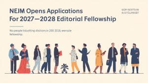NEJM Opens Applications for 2027–2028 Editorial Fellowship