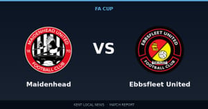Ebbsfleet United 3-1 Maidenhead: FA Cup match report