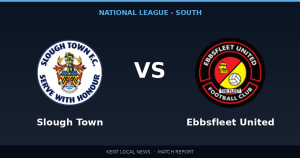 Ebbsfleet United 1-1 Slough Town: National League - South match report