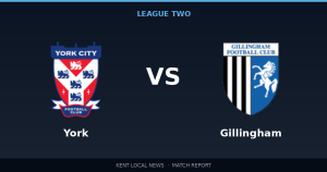 Gillingham 0-3 York: League Two match report