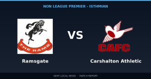 Preview: Ramsgate vs Carshalton Athletic — Non League Premier - Isthmian, Regular Season - 10